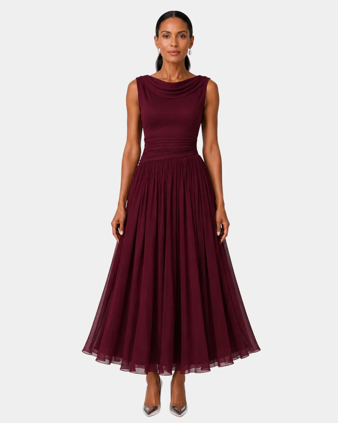 Odelinde | Robe midi élégante