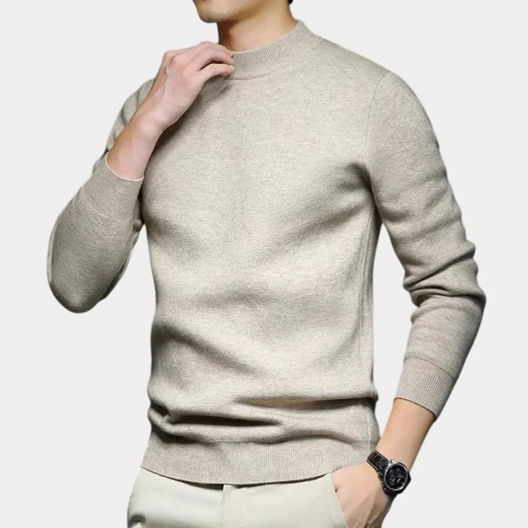 Florian | Pull Col Montant Intemporel