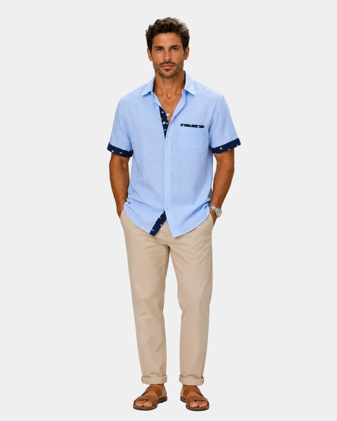 Édouard | Chemise classique d'été