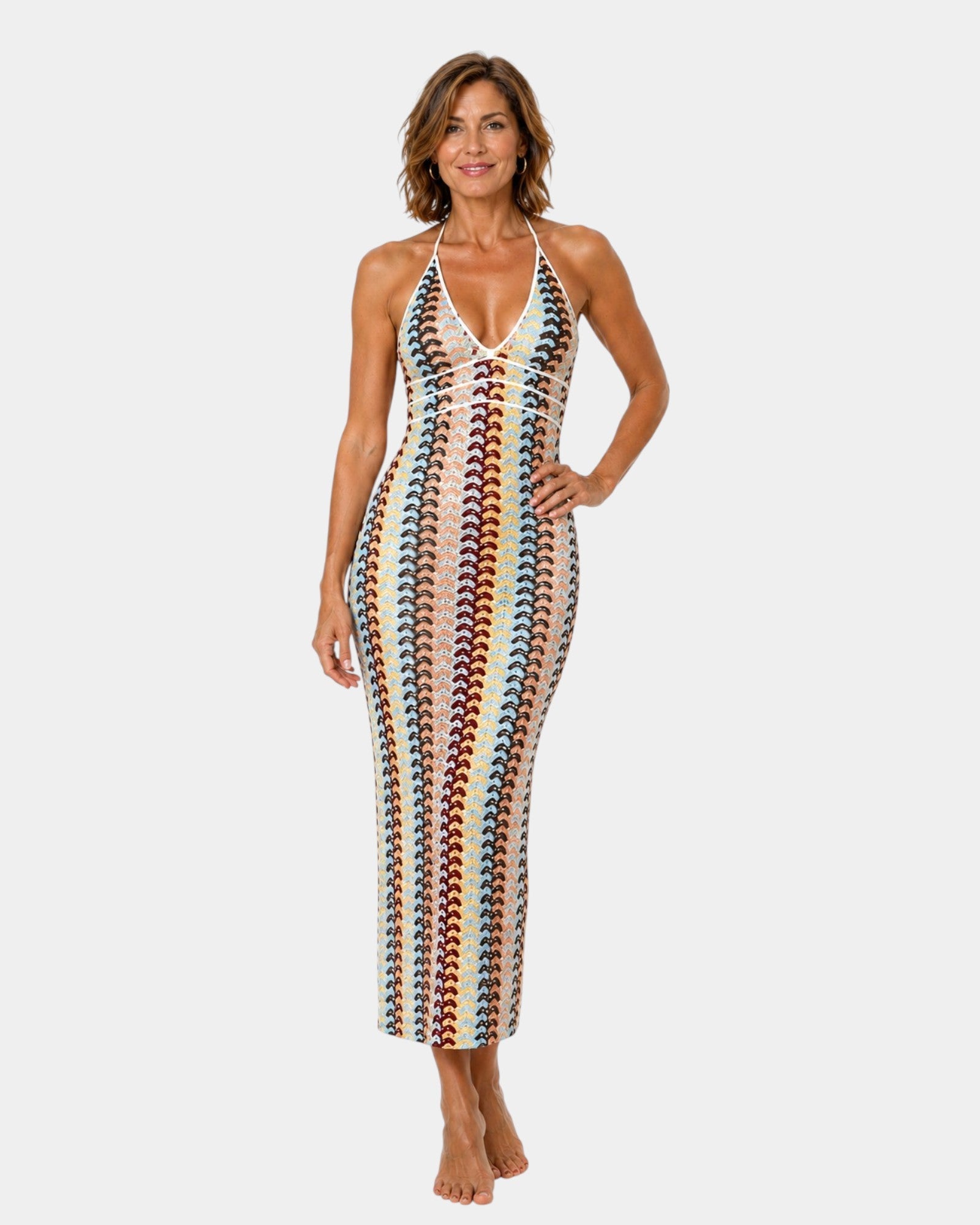 Bonnevie | Robe de plage en maille