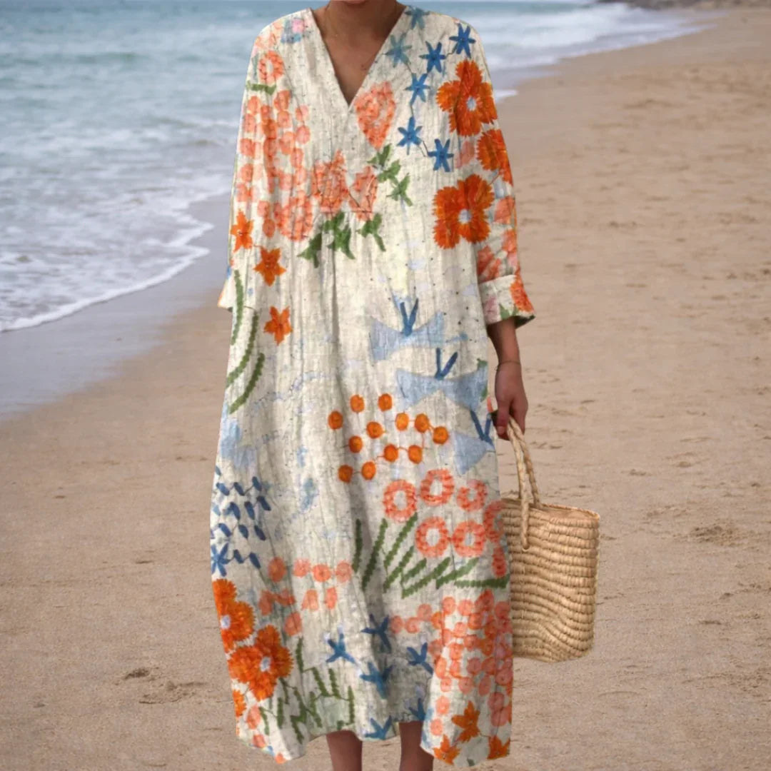 Floriane | Robe Florale Élégante