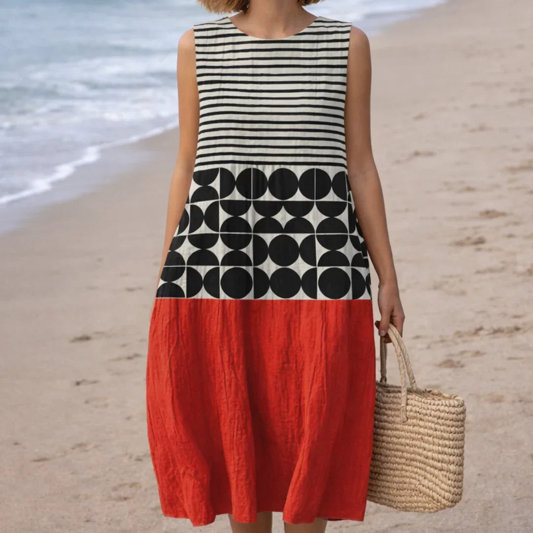 Jane | Robe Colorblock