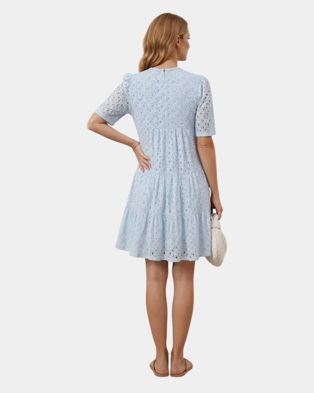 Garance | Robe mini brodée