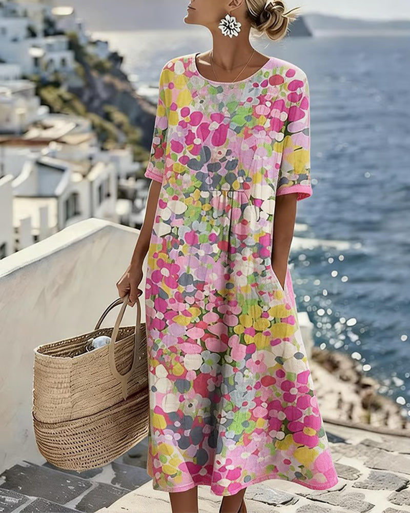 Rosalie | Robe fleurie fluide