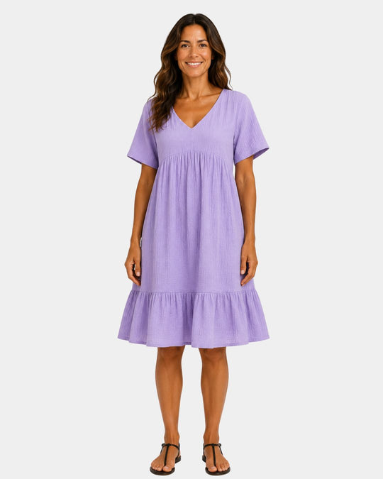 Alixandre | Robe midi texturée
