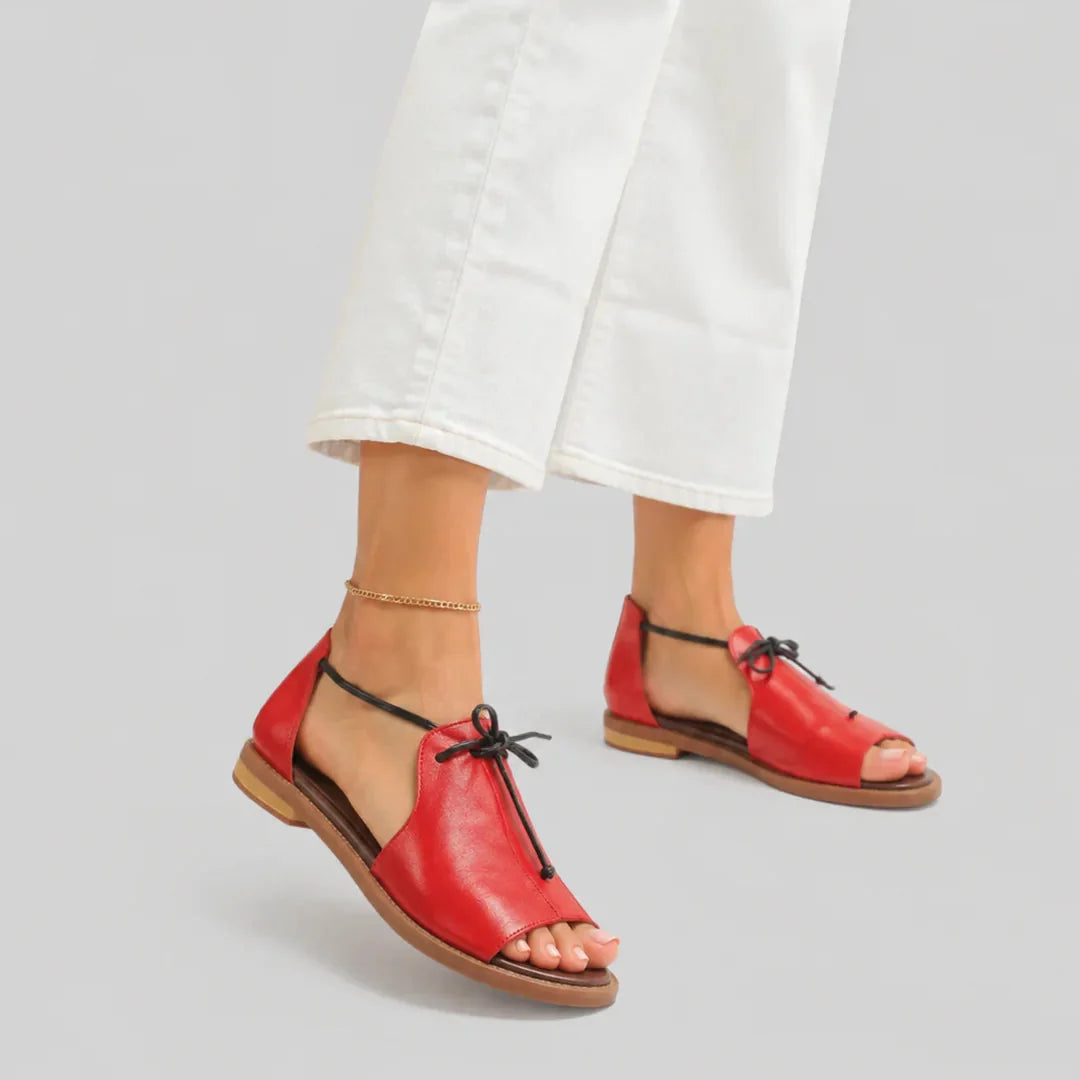 Eva | Sandales élégantes à lacets