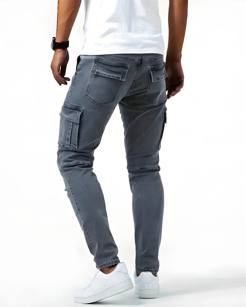 Jean | Pantalon Cargo Élastique