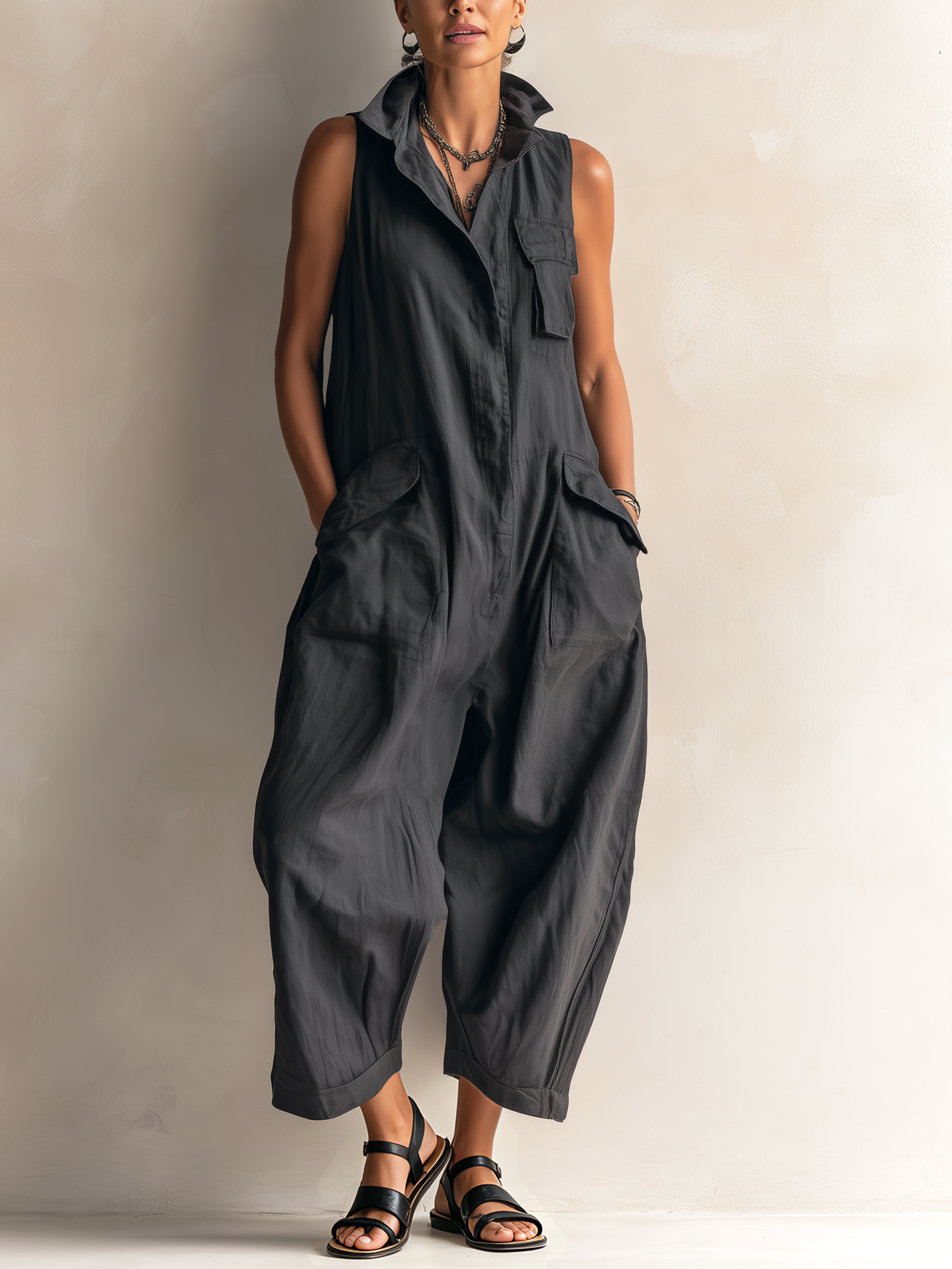 Mila | Combinaison ample en coton