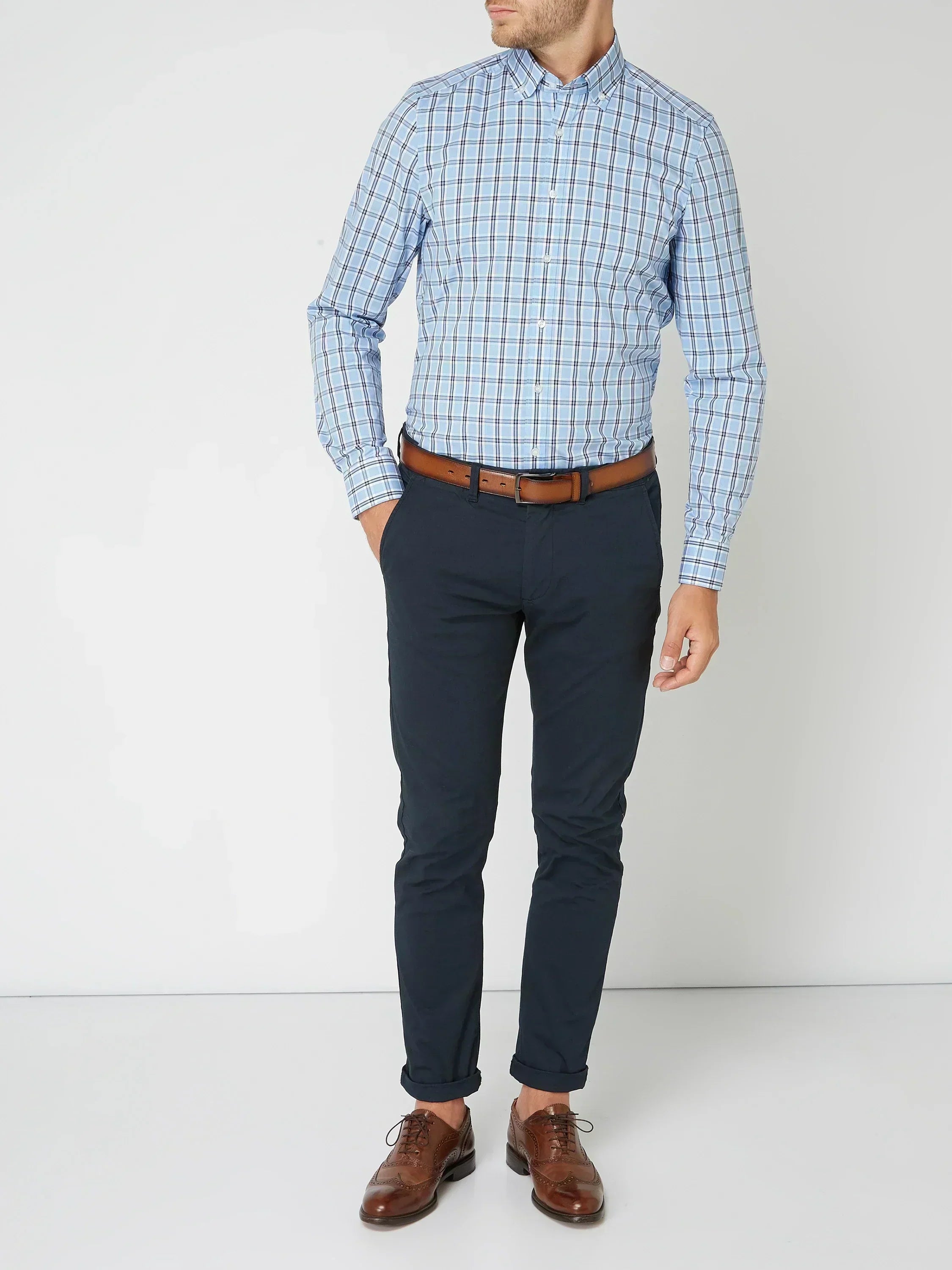 James | Chemise À Carreaux Classique