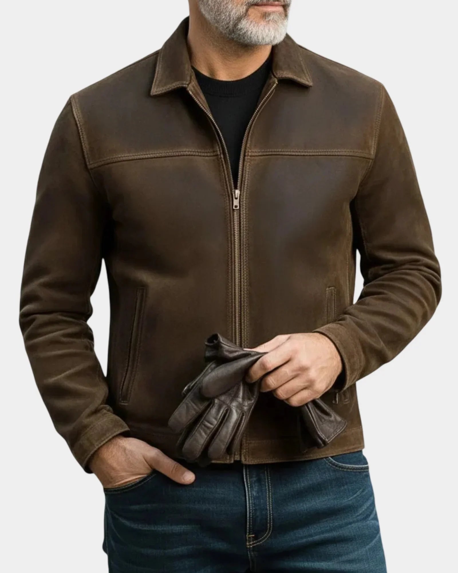 Mathis | Veste effet daim