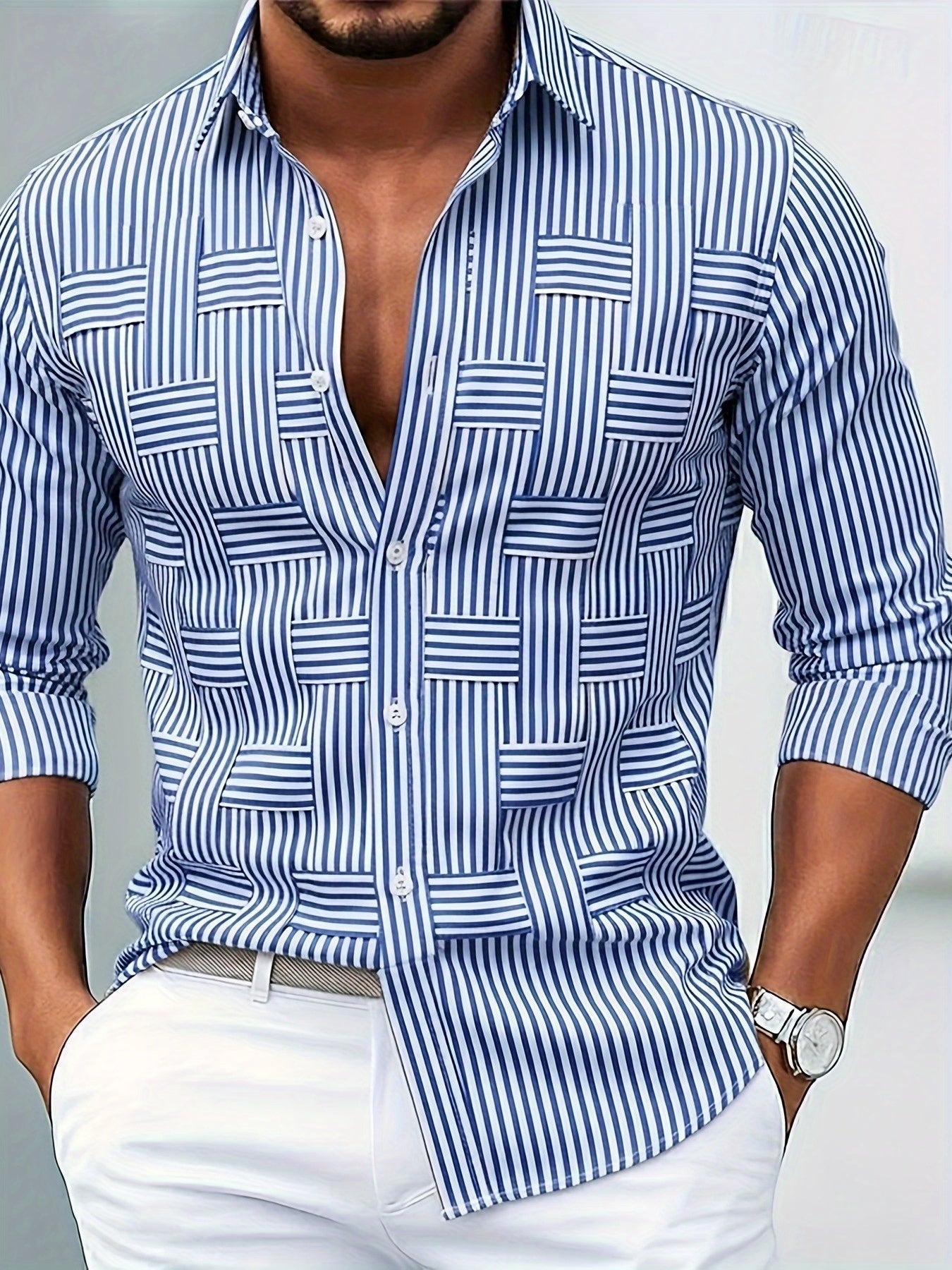 Gabriel | Chemise vintage à rayures