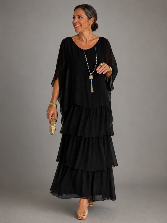 Léa | Robe longue élégante et fluide