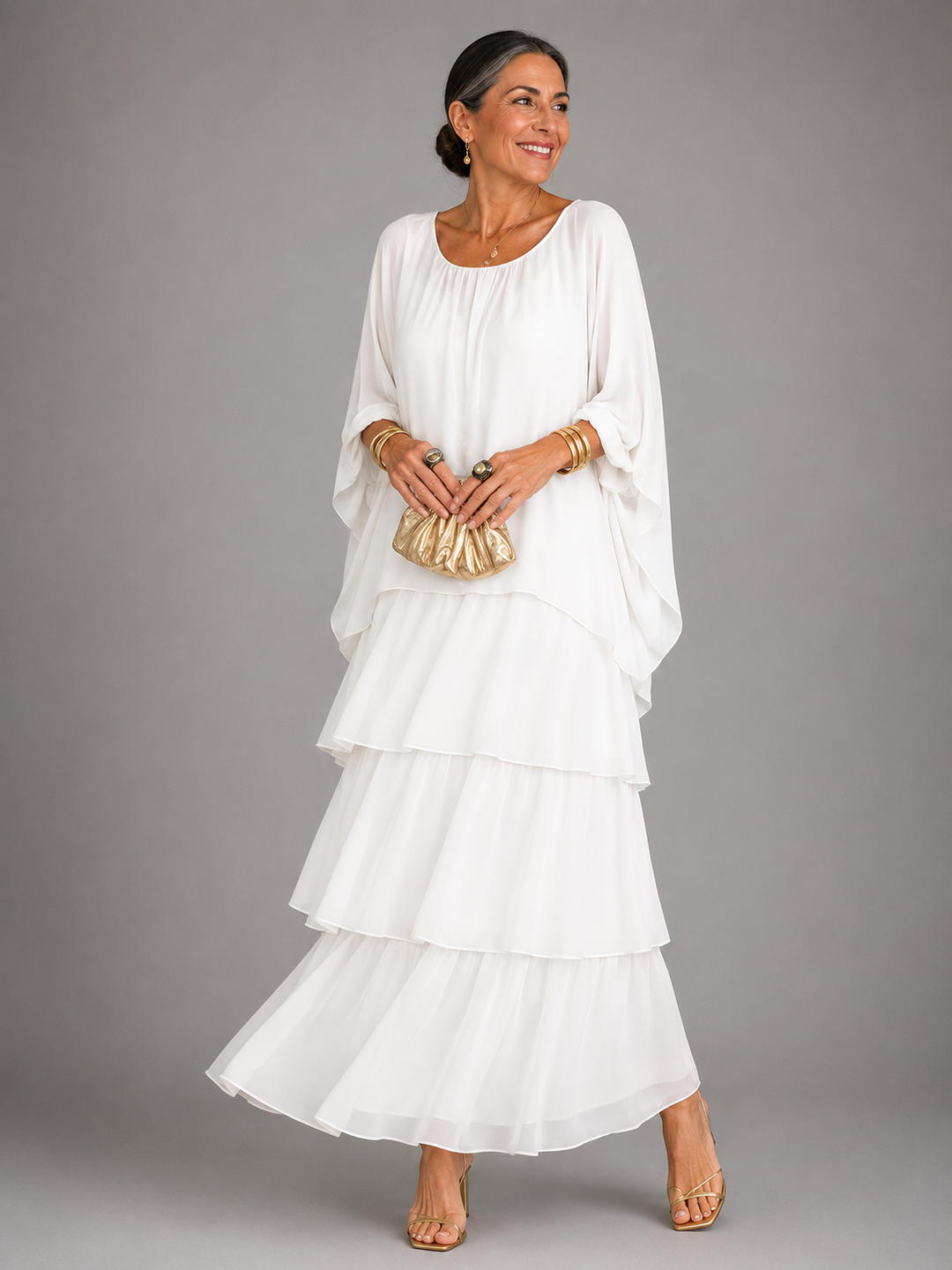 Léa | Robe longue élégante et fluide