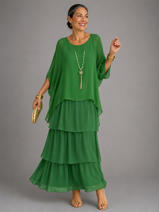 Léa | Robe longue élégante et fluide