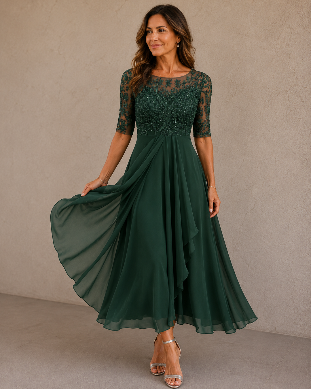 Charlotte | Robe en dentelle élégante