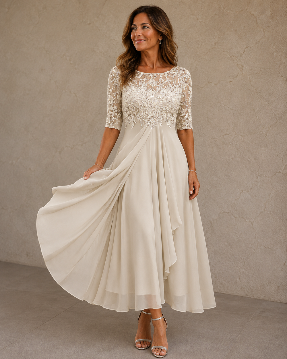 Charlotte | Robe en dentelle élégante