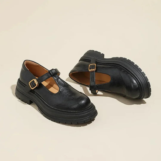 Mary Janes | Élégante Chaussure en Cuir