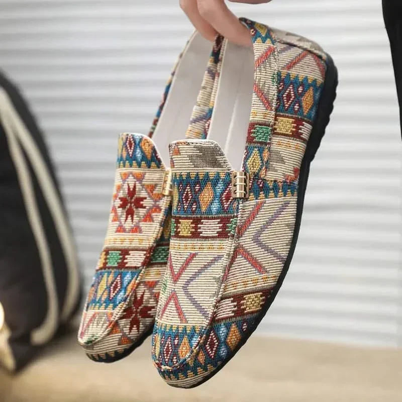 Nicolas | Mocassins décontractés à motifs