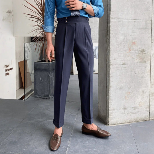 Edward | Pantalons Taille Haute Élégants