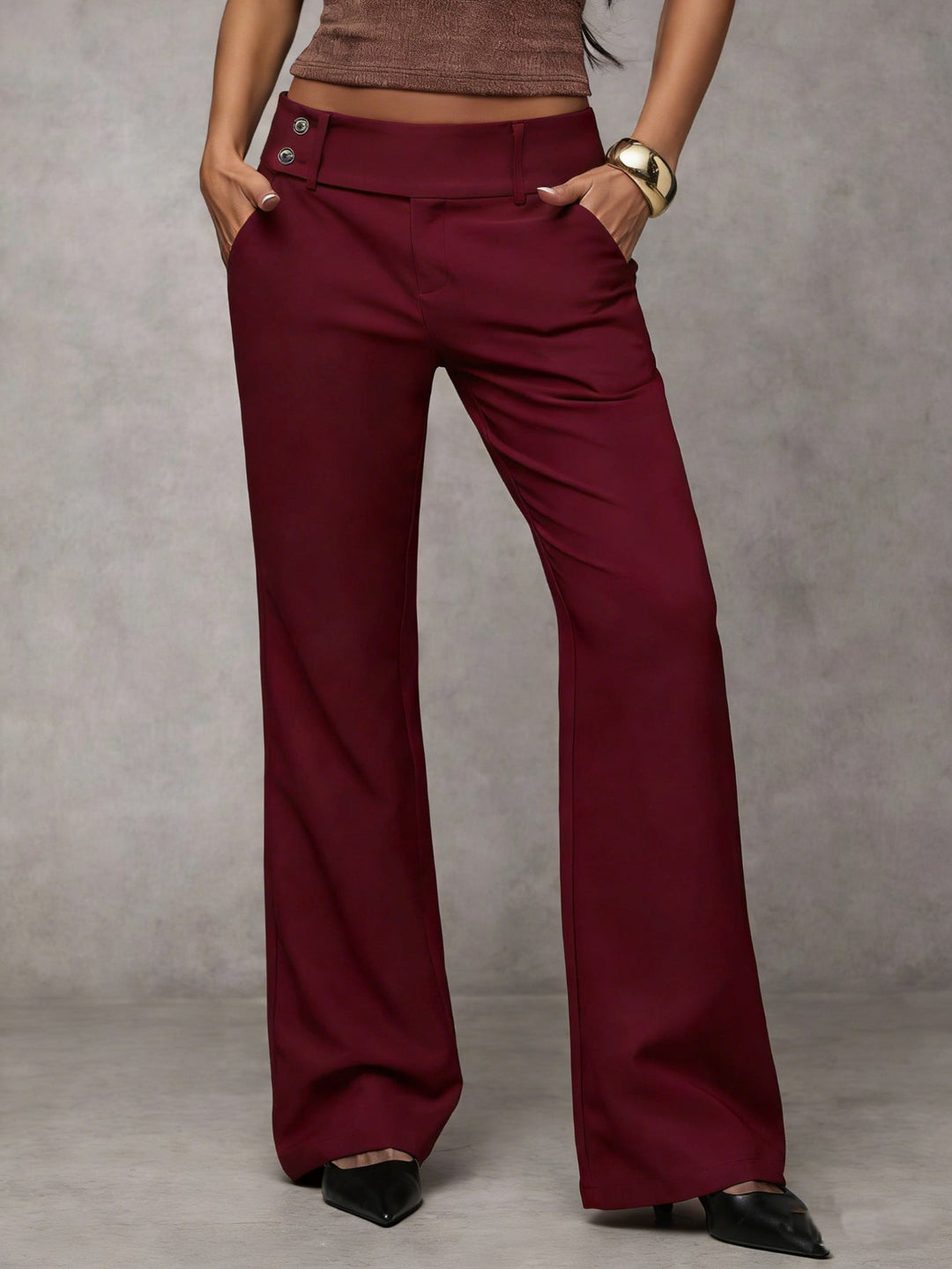 Amélie™ | Pantalon moderne à coupe ample