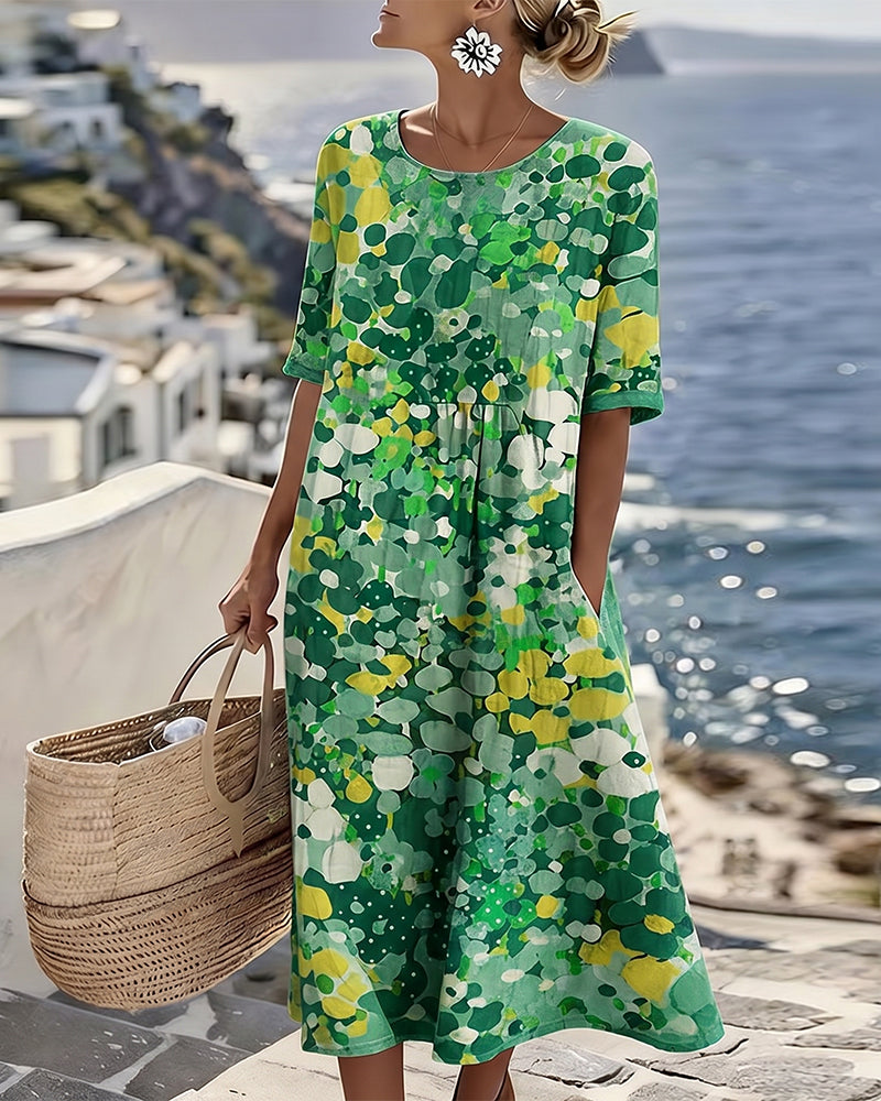 Rosalie | Robe fleurie fluide