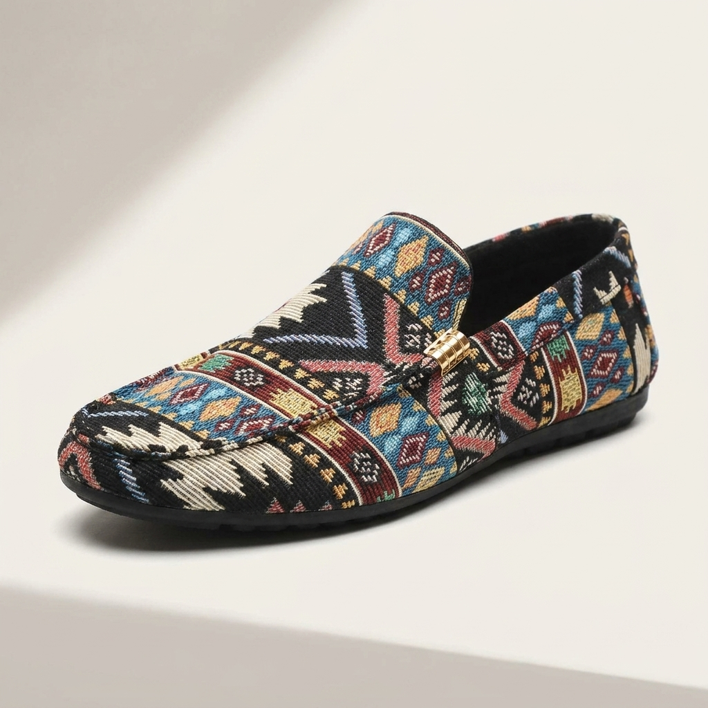 Nicolas | Mocassins décontractés à motifs