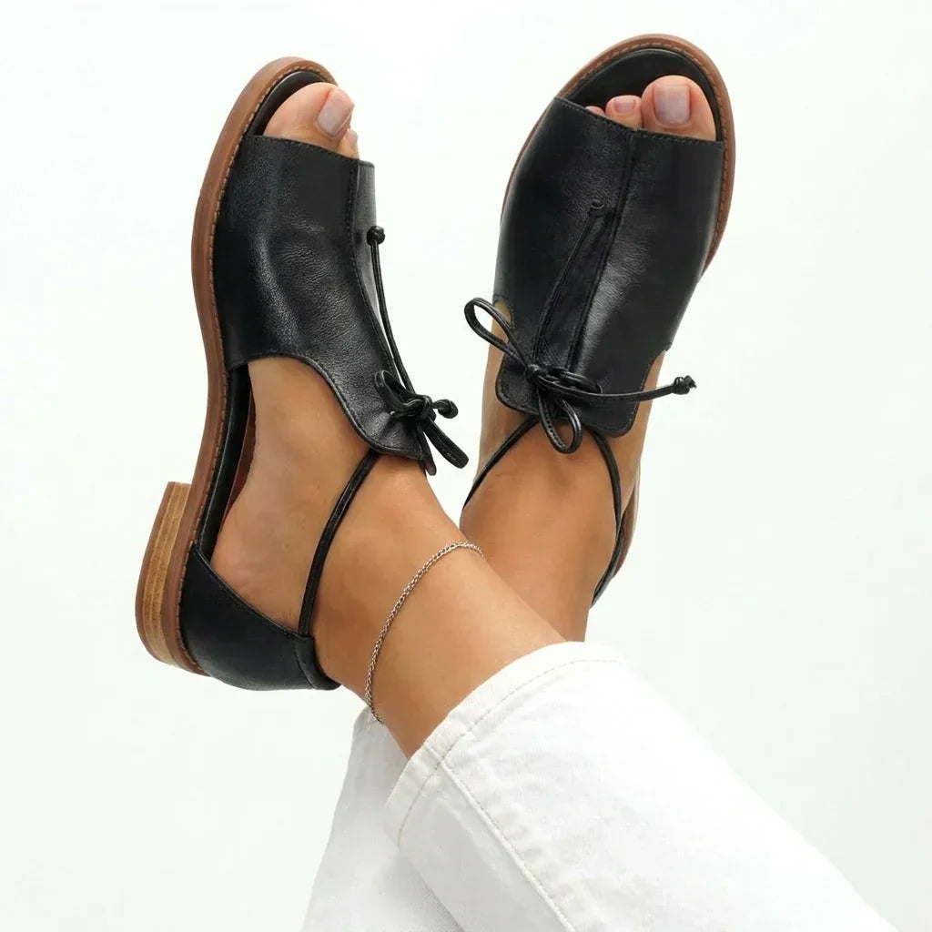 Eva | Sandales élégantes à lacets