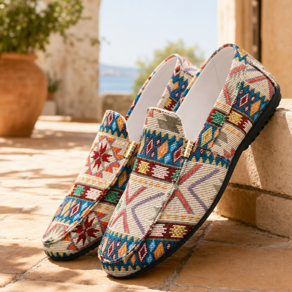 Nicolas | Mocassins décontractés à motifs